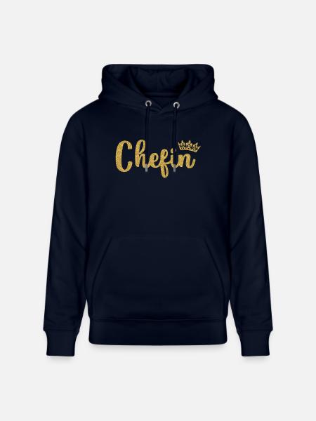 Chefin - Stanley/Stella Unisex Bio-Hoodie CRUISER  - Navy