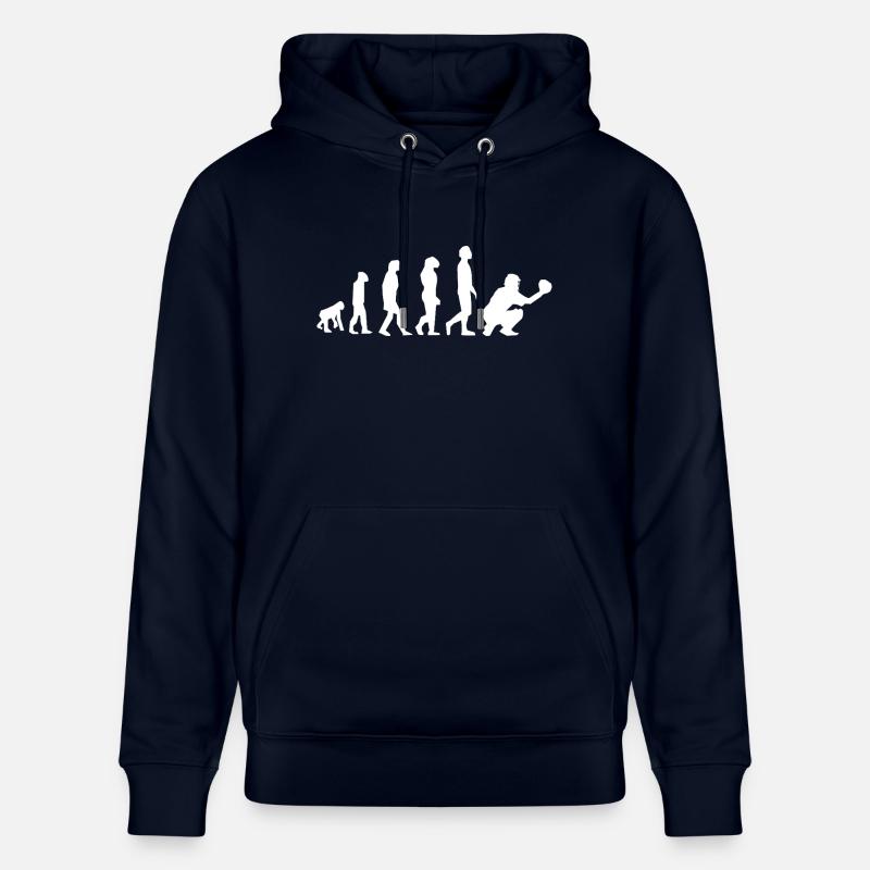 Evolution Baseball - Development Line - Stanley/Stella CRUISER Unisex Organic Hoodie - navy