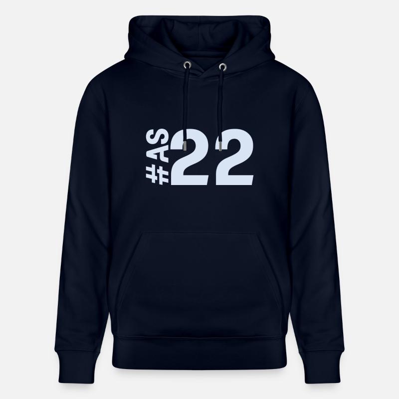 AS22 - Sweat à capuche bio CRUISER Stanley/Stella Unisexe - marine