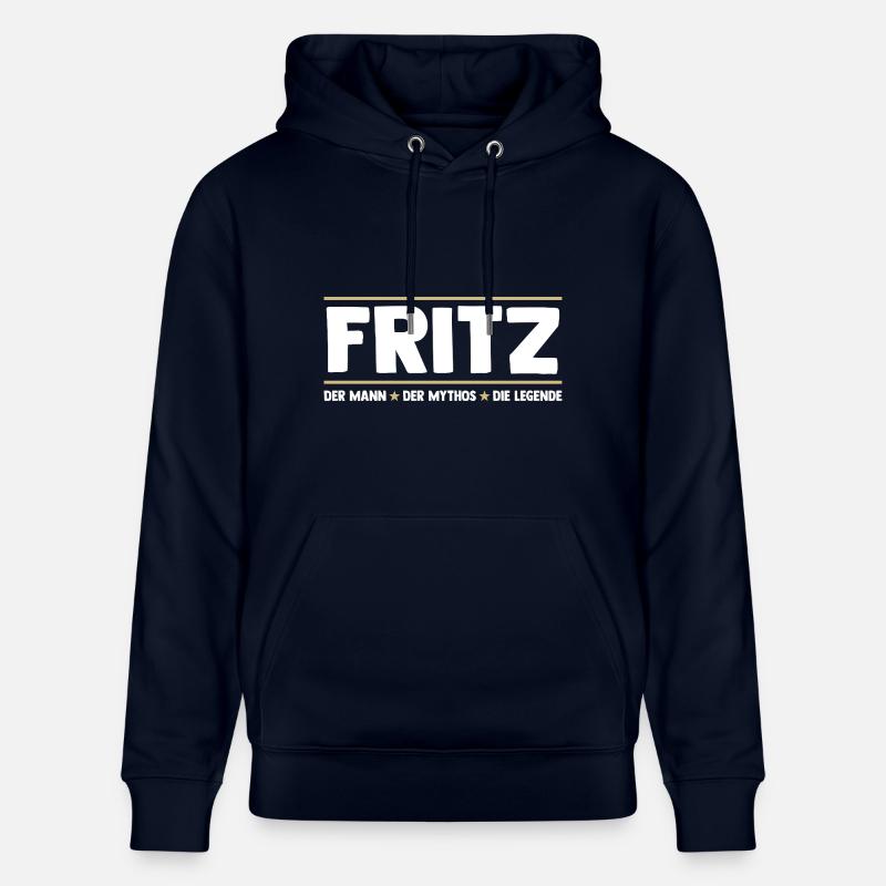 Fritz - Sweat à capuche bio CRUISER Stanley/Stella Unisexe - marine