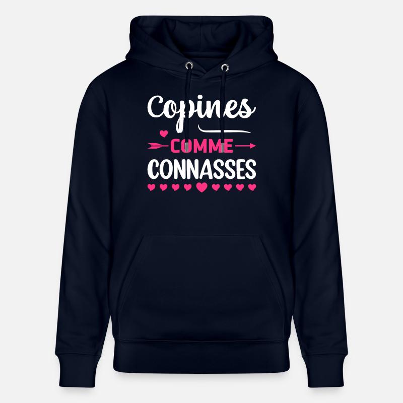 Copines Comme Connasses - Sweat à capuche bio CRUISER Stanley/Stella Unisexe - marine