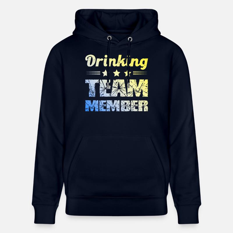 Équipe de boisson - Sweat à capuche bio CRUISER Stanley/Stella Unisexe - marine