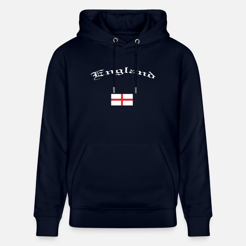 drapeau de l'angleterre - Sweat à capuche bio CRUISER Stanley/Stella Unisexe - marine