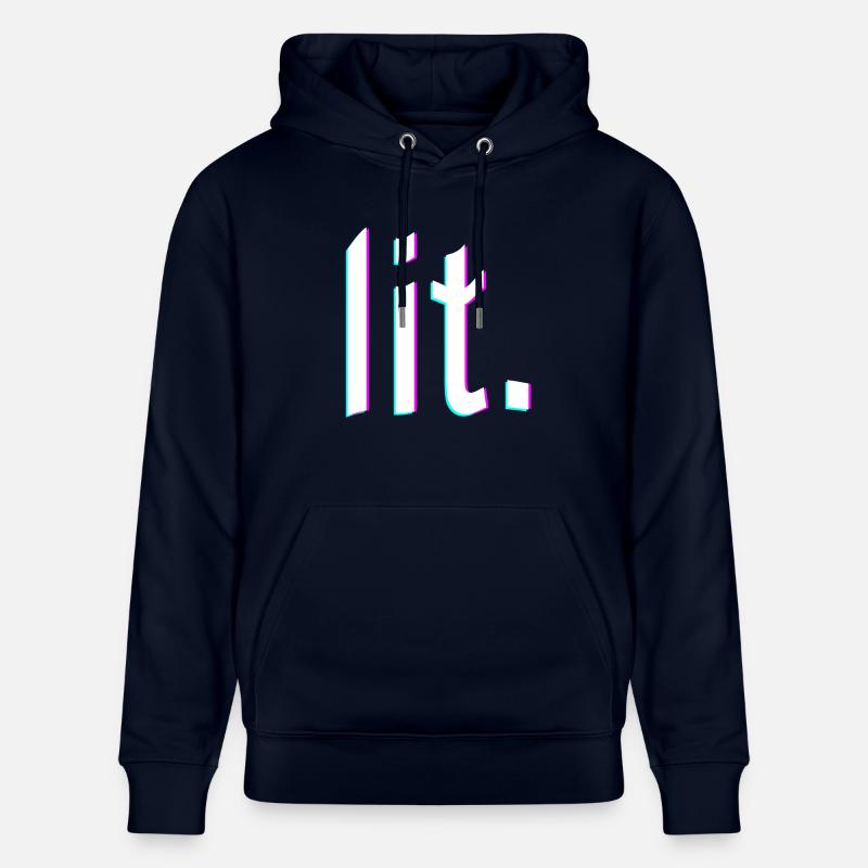 lit. problème de conception - Sweat à capuche bio CRUISER Stanley/Stella Unisexe - marine