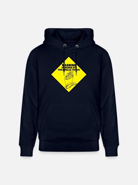fricadelle frites - Sweat à capuche bio CRUISER Stanley/Stella Unisexe - marine