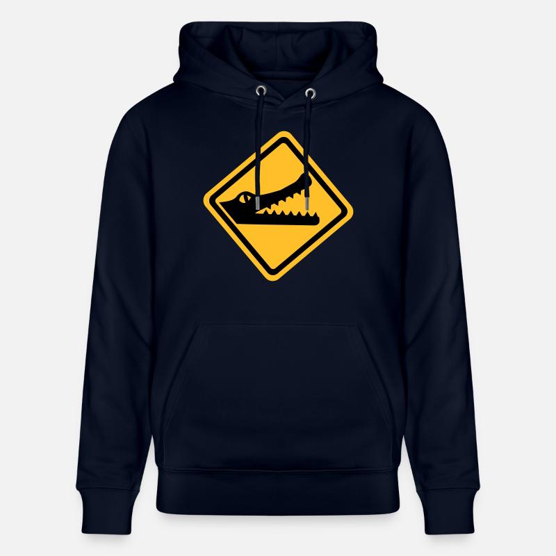 Crocodile - Sweat à capuche bio CRUISER Stanley/Stella Unisexe - marine