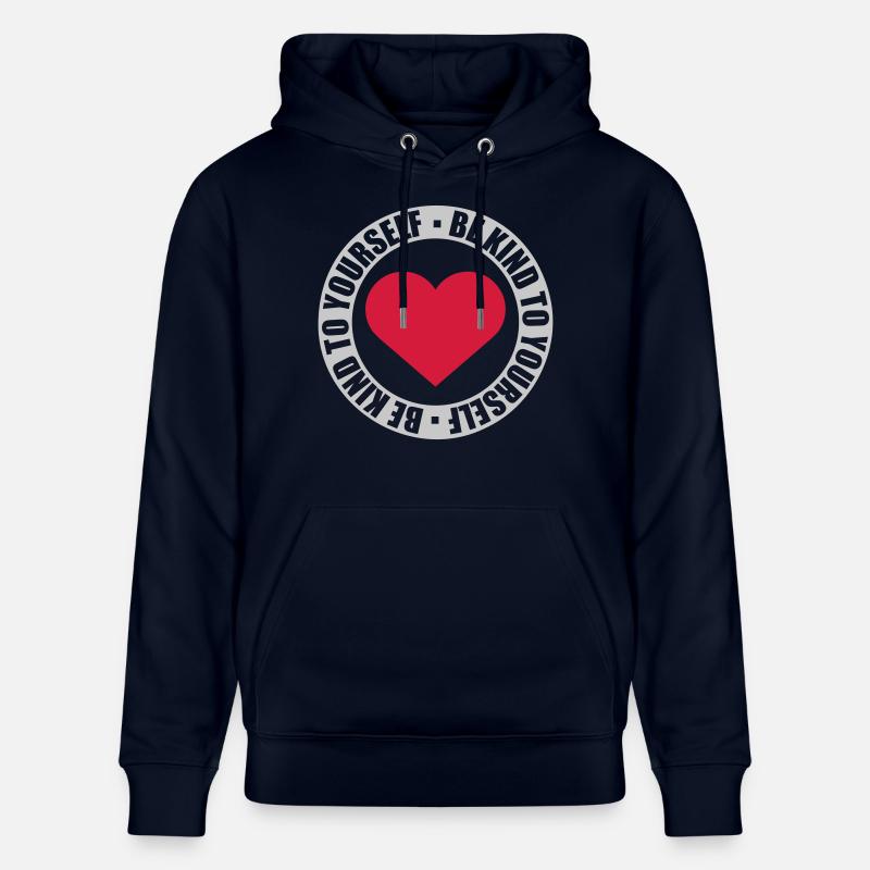 be kind to yourself - Stanley/Stella Unisex Bio-Hoodie CRUISER - Navy