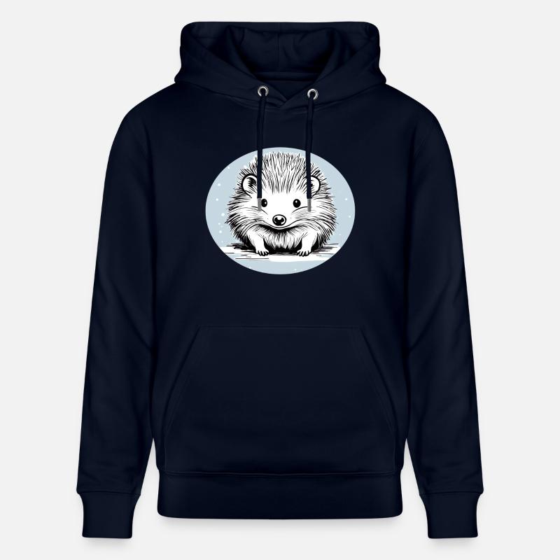 Hérisson Mignon - Sweat à capuche bio CRUISER Stanley/Stella Unisexe - marine