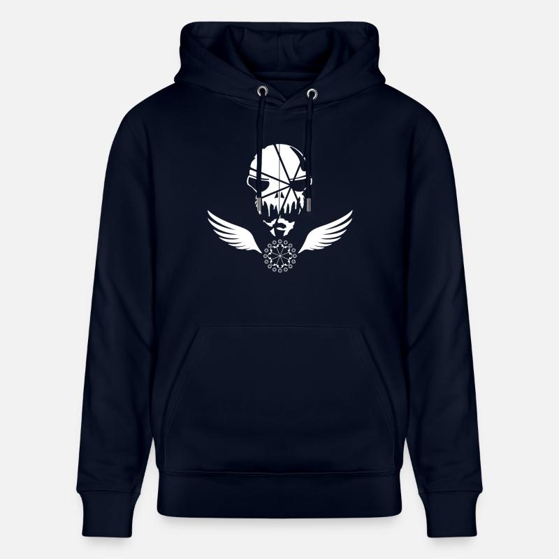 T-shirt Biker Skull Bind - Sweat à capuche bio CRUISER Stanley/Stella Unisexe - marine