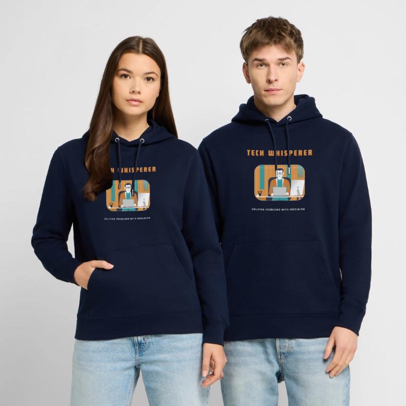 Tech Whisperer Solving Problems Stanley/Stella CRUISER Unisex Organic Hoodie