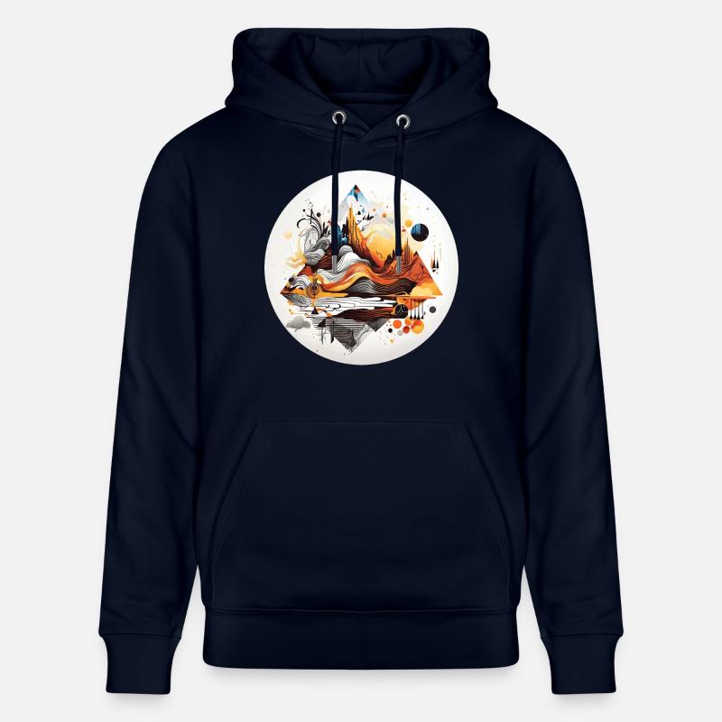 Renverser la vapeur - Sweat à capuche bio CRUISER Stanley/Stella Unisexe - marine
