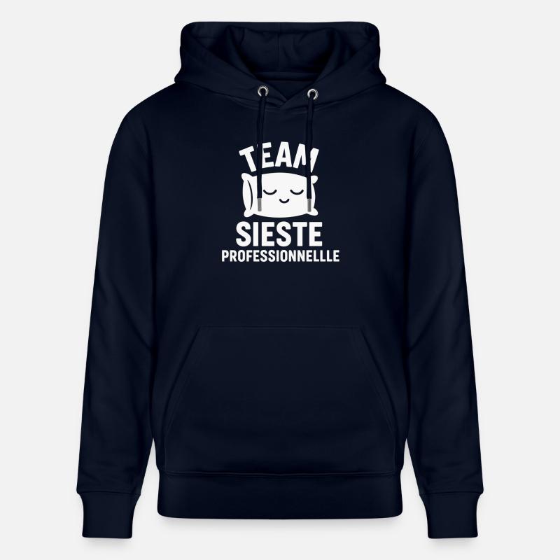 team sieste professionnelle - Sweat à capuche bio CRUISER Stanley/Stella Unisexe - marine