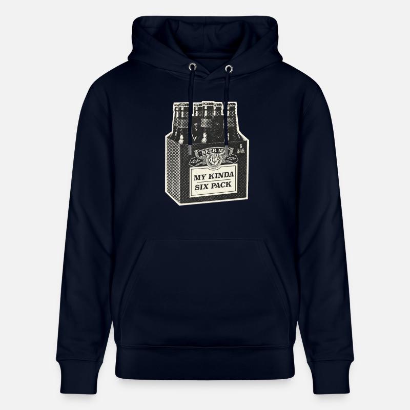 Mon Kinda Six Pack - Sweat à capuche bio CRUISER Stanley/Stella Unisexe - marine