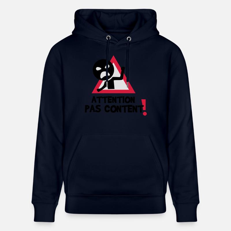pas content ! - Sweat à capuche bio CRUISER Stanley/Stella Unisexe - marine