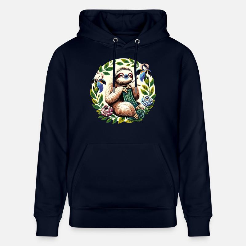 Tricot paresseux - Sweat à capuche bio CRUISER Stanley/Stella Unisexe - marine