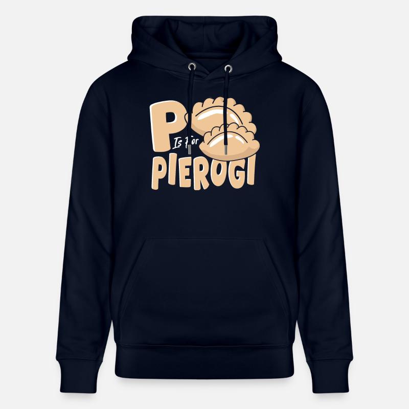 P comme Pierogi - Sweat à capuche bio CRUISER Stanley/Stella Unisexe - marine