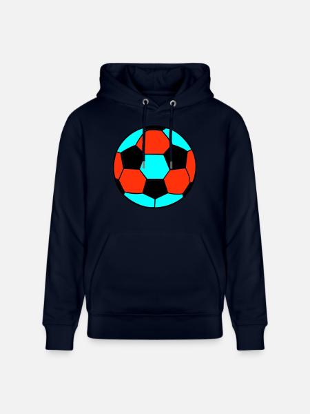 fussball 2 - Stanley/Stella Unisex Bio-Hoodie CRUISER  - Navy