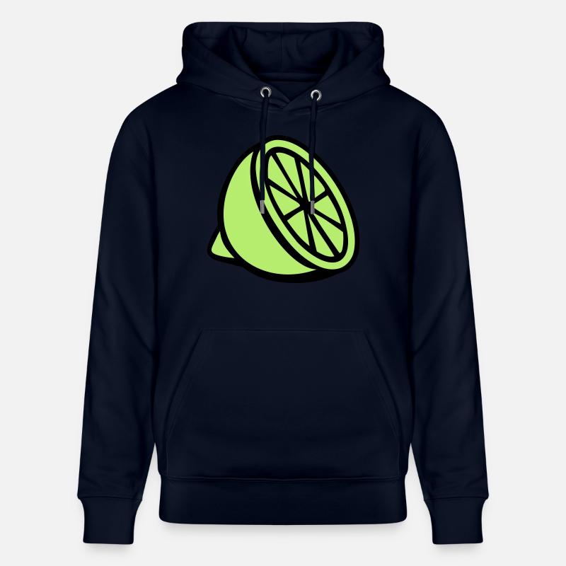 Lime - Sweat à capuche bio CRUISER Stanley/Stella Unisexe - marine