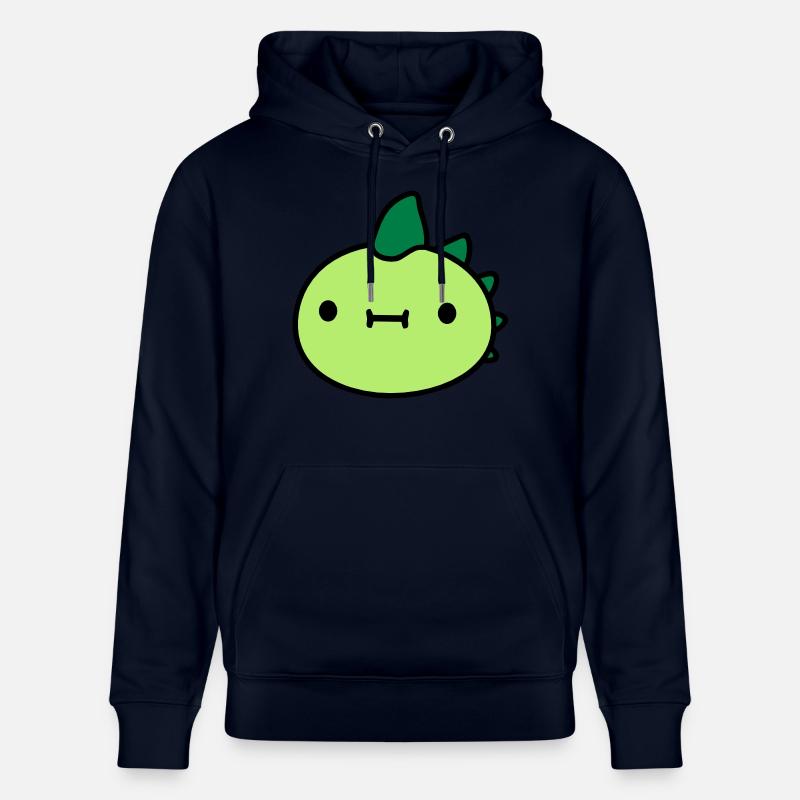 dinosaure tête visage - Sweat à capuche bio CRUISER Stanley/Stella Unisexe - marine