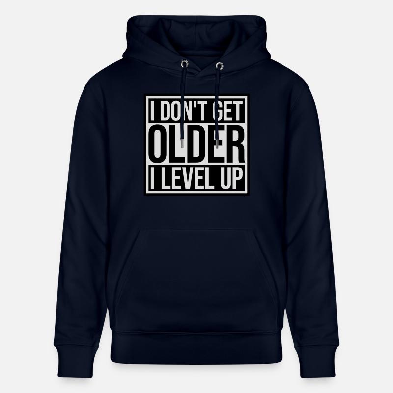 get older level up - Stanley/Stella Unisex Bio-Hoodie CRUISER  - Navy