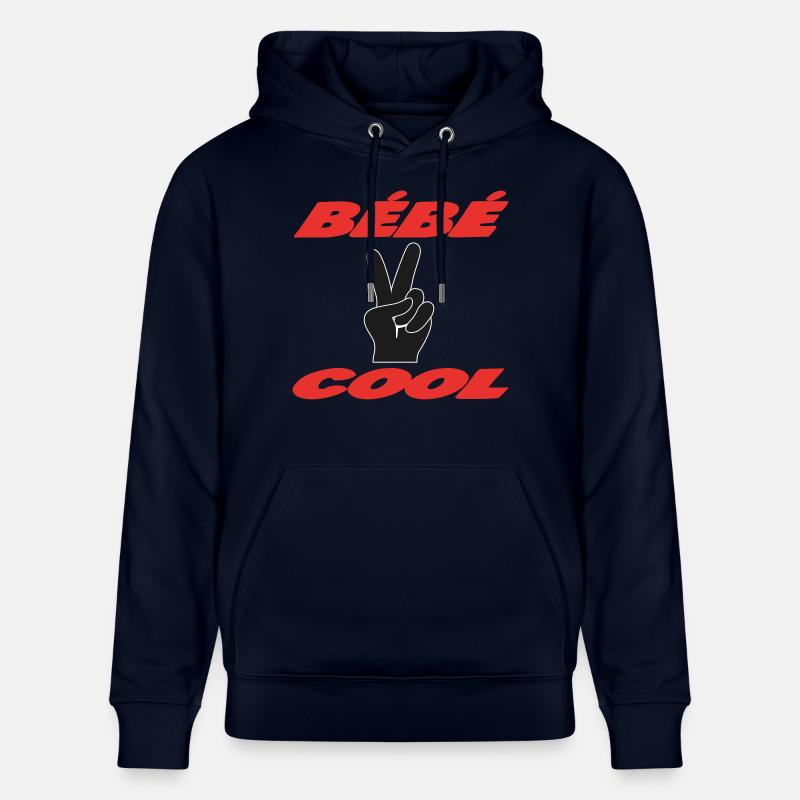 Bébé COOL - Sweat à capuche bio CRUISER Stanley/Stella Unisexe - marine