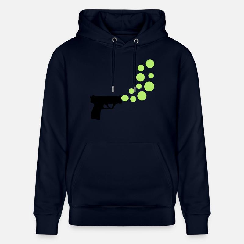 bubble gun - Stanley/Stella Unisex Bio-Hoodie CRUISER  - Navy