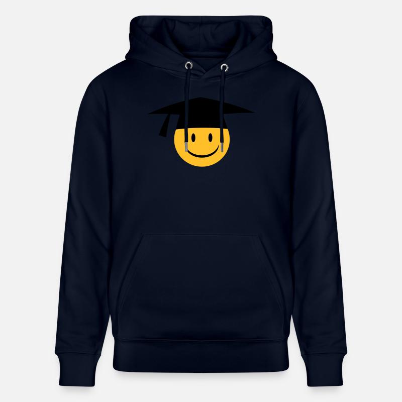 bonnet doctoral - Sweat à capuche bio CRUISER Stanley/Stella Unisexe - marine