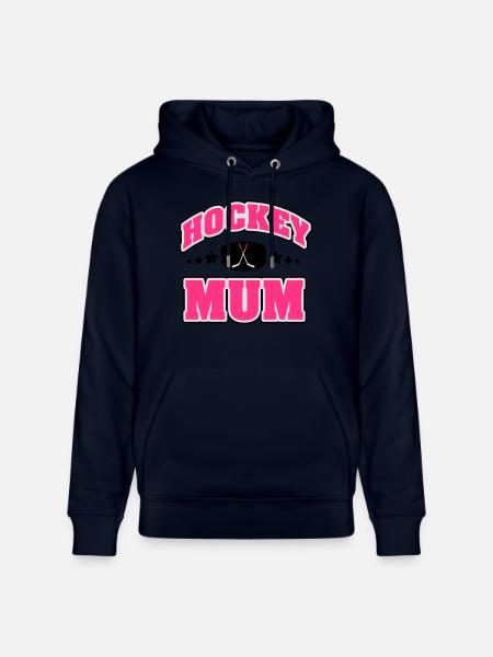 Hockey Mum - Stanley/Stella Unisex Bio-Hoodie CRUISER - Navy