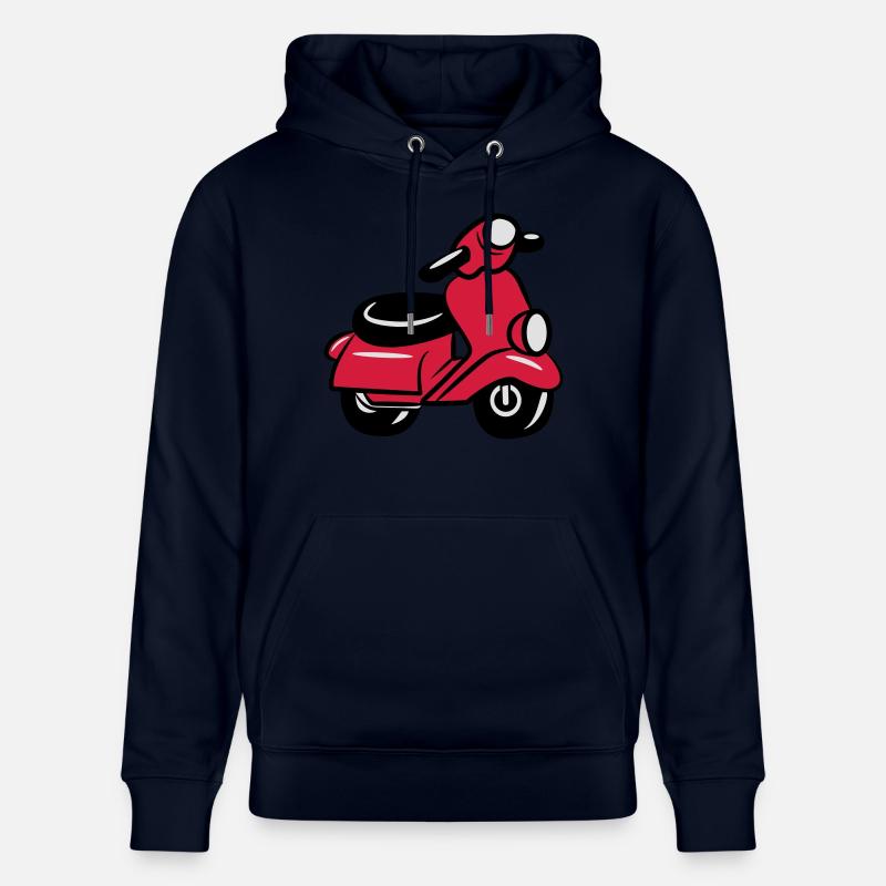 motorroller suess - Sweat à capuche bio CRUISER Stanley/Stella Unisexe - marine
