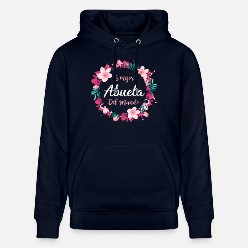 Die beste Großmutter der Welt - Stanley/Stella Unisex Bio-Hoodie CRUISER  - Navy