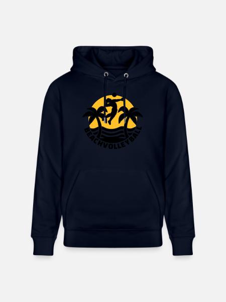 Beachvolleyball - Stanley/Stella Unisex Bio-Hoodie CRUISER - Navy