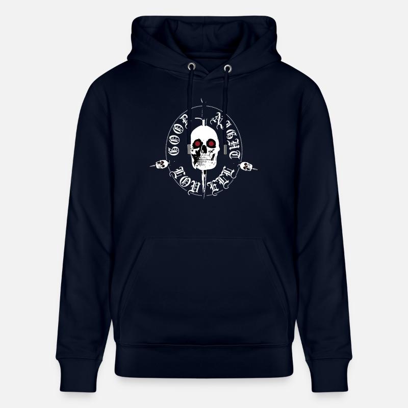 Night Lovell skull - Stanley/Stella Unisex Bio-Hoodie CRUISER  - Navy