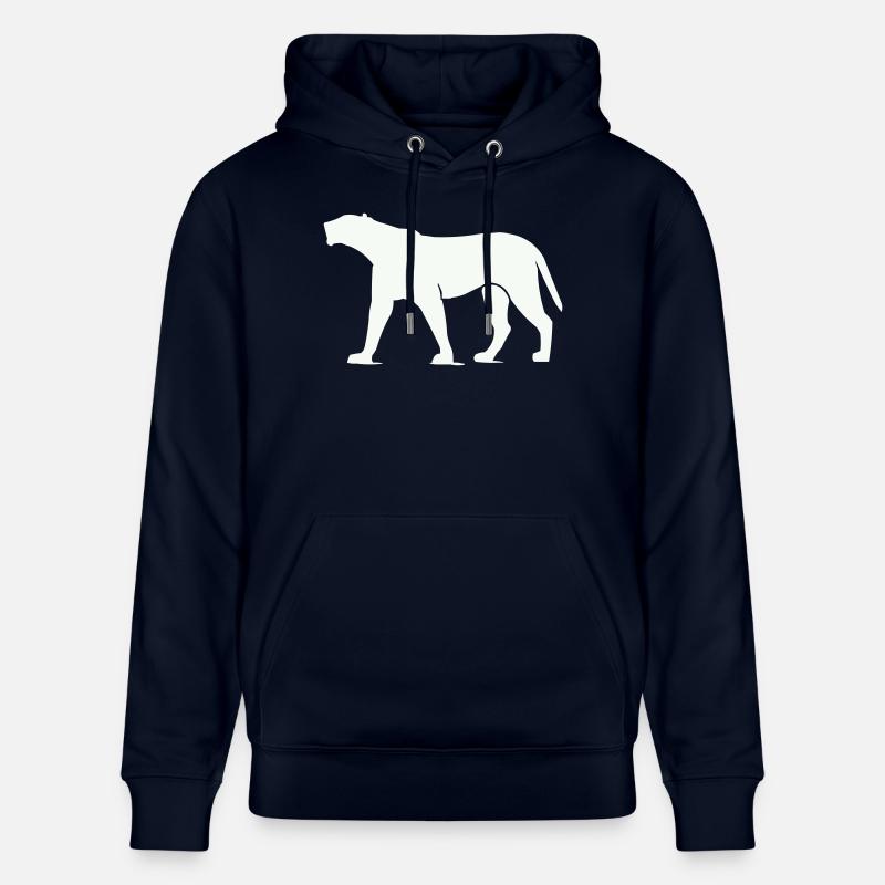 Animal panthère - Sweat à capuche bio CRUISER Stanley/Stella Unisexe - marine