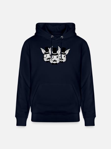 Team Sir Hasen Friends - Stanley/Stella CRUISER Unisex Organic Hoodie - navy