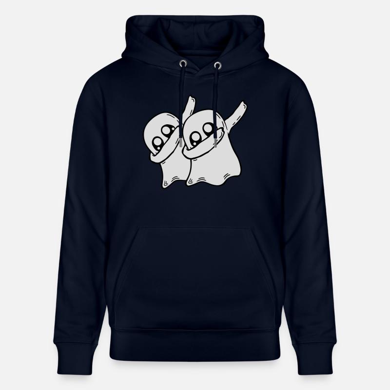 2 Dabbing Ghosts Friends - Sweat à capuche bio CRUISER Stanley/Stella Unisexe - marine