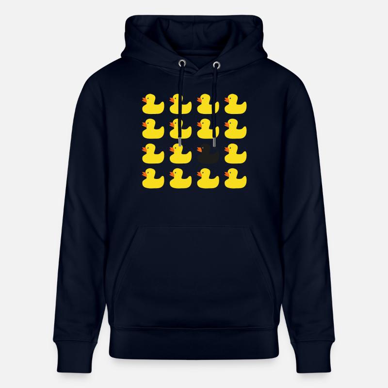 Canard en plastique - Sweat à capuche bio CRUISER Stanley/Stella Unisexe - marine