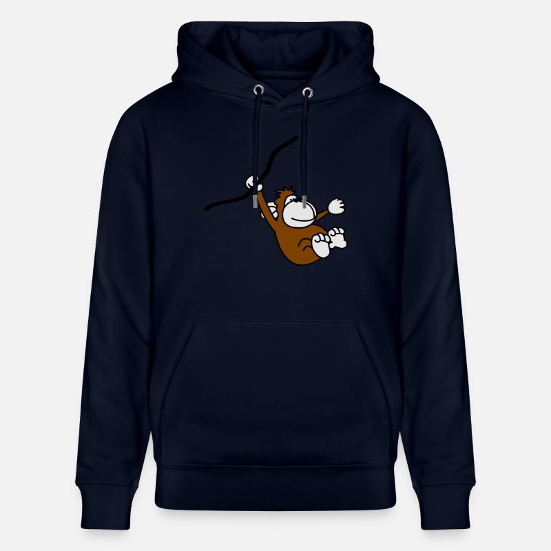 monkey - Stanley/Stella Unisex Bio-Hoodie CRUISER  - Navy