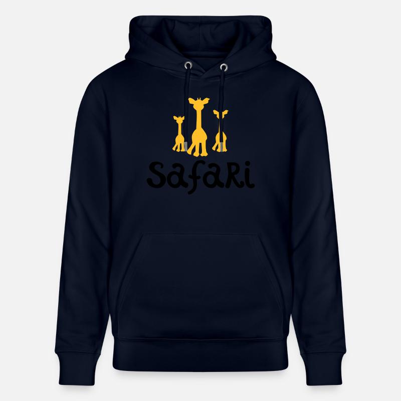 safari - Sweat à capuche bio CRUISER Stanley/Stella Unisexe - marine