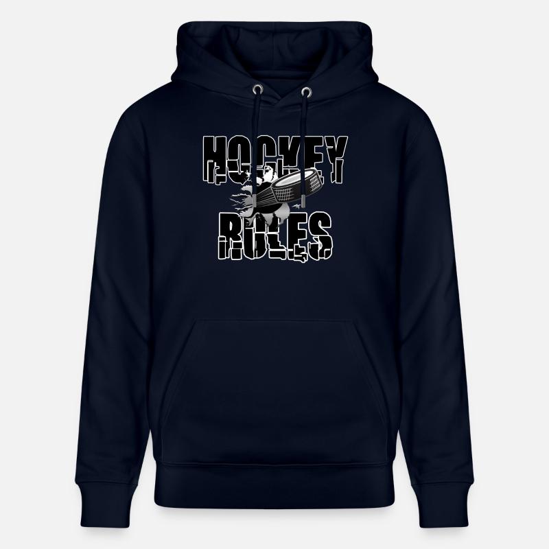 Règles de hockey - Sweat à capuche bio CRUISER Stanley/Stella Unisexe - marine