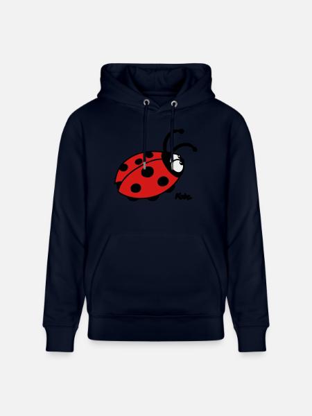 Marienkäfer (c) - Stanley/Stella CRUISER Unisex Organic Hoodie - navy