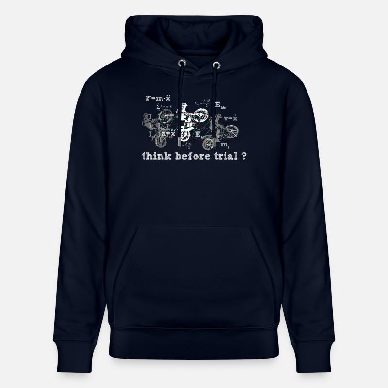 Pensez avant le procès? - Sweat à capuche bio CRUISER Stanley/Stella Unisexe - marine