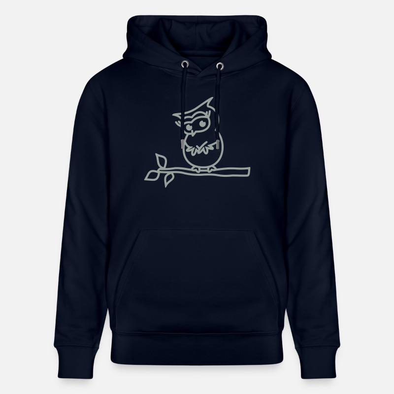 chouette - Sweat à capuche bio CRUISER Stanley/Stella Unisexe - marine