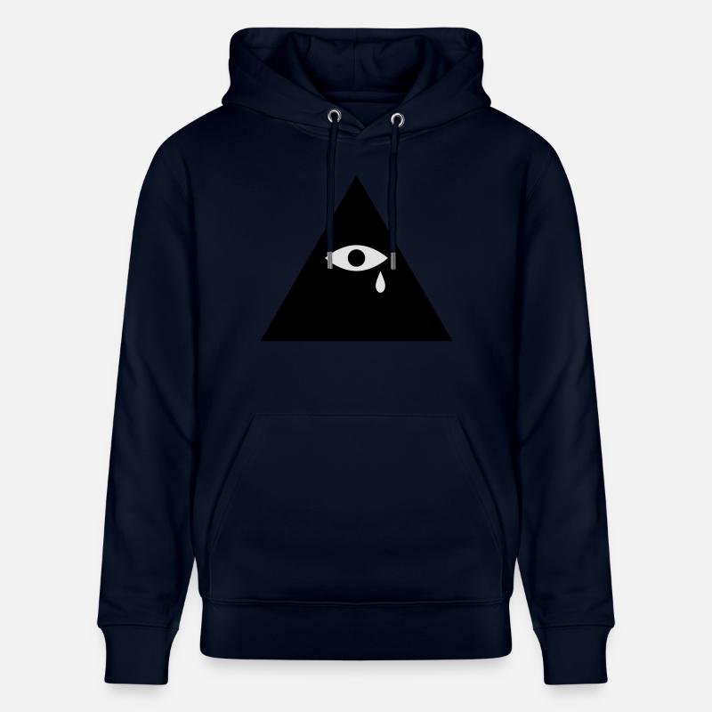 Pyramide - Sweat à capuche bio CRUISER Stanley/Stella Unisexe - marine