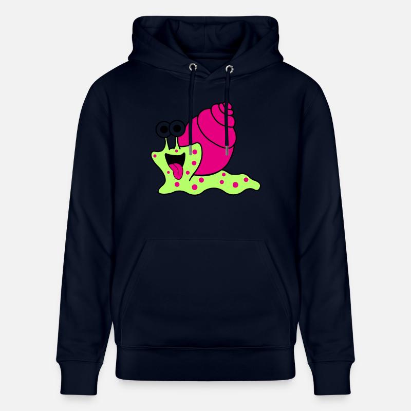 Escargot Drôle - Sweat à capuche bio CRUISER Stanley/Stella Unisexe - marine