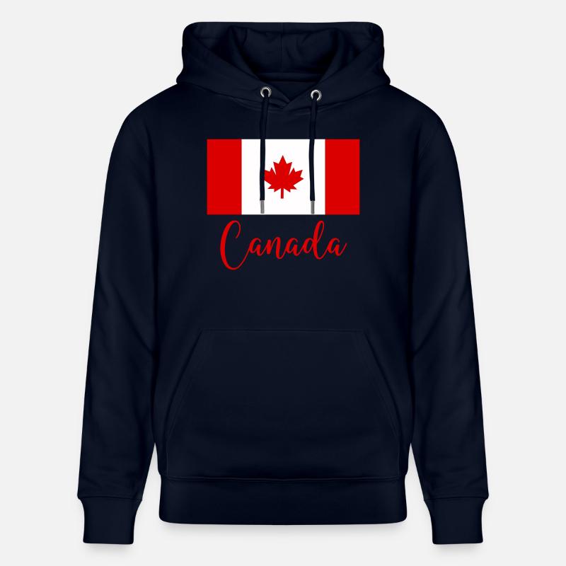 Canada Canada - Sweat à capuche bio CRUISER Stanley/Stella Unisexe - marine