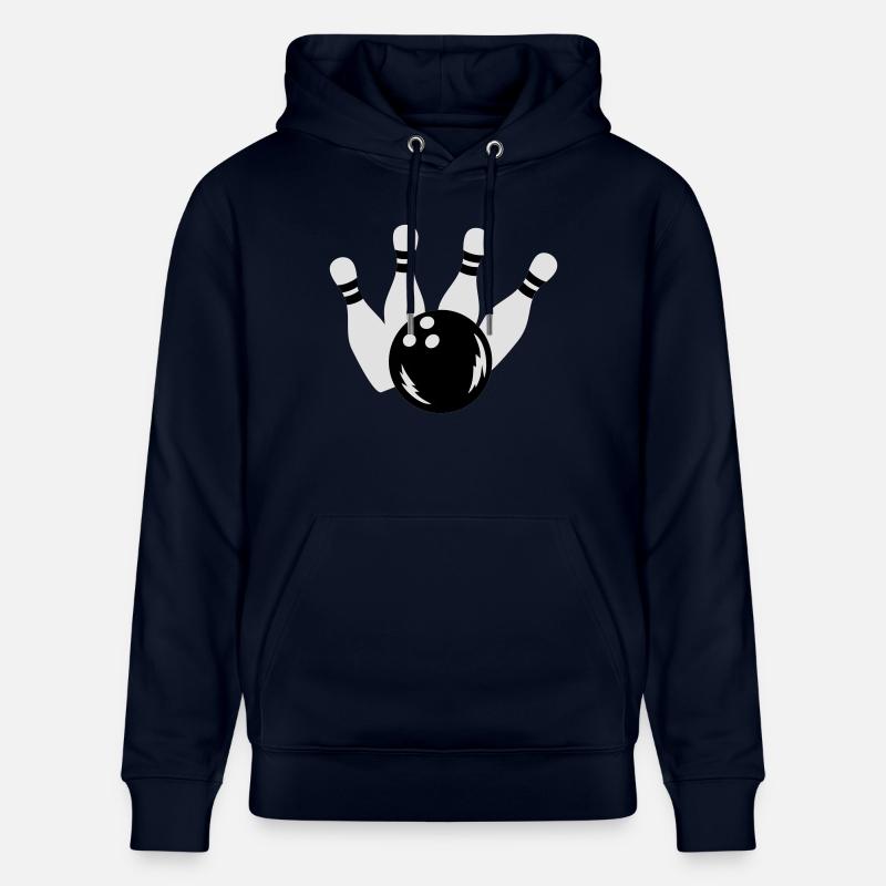 Bowling - Stanley/Stella Unisex Bio-Hoodie CRUISER  - Navy