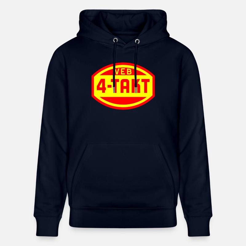 Logo VEB 4 temps (2c) - Sweat à capuche bio CRUISER Stanley/Stella Unisexe - marine