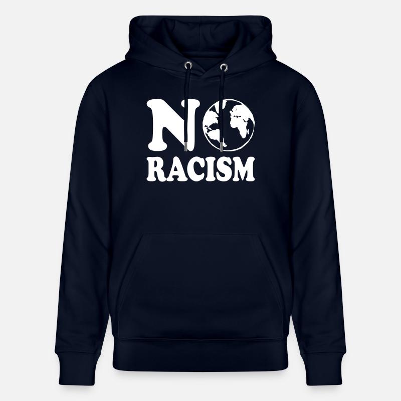 No racism - Sweat à capuche bio CRUISER Stanley/Stella Unisexe - marine