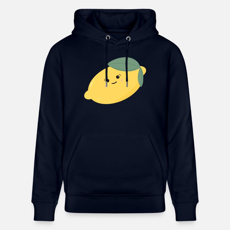 Citron Doux Kawaii - Sweat à capuche bio CRUISER Stanley/Stella Unisexe - marine