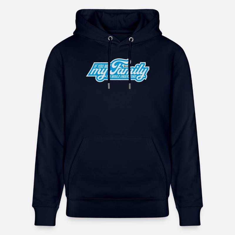 vous comprendriez citation - Sweat à capuche bio CRUISER Stanley/Stella Unisexe - marine